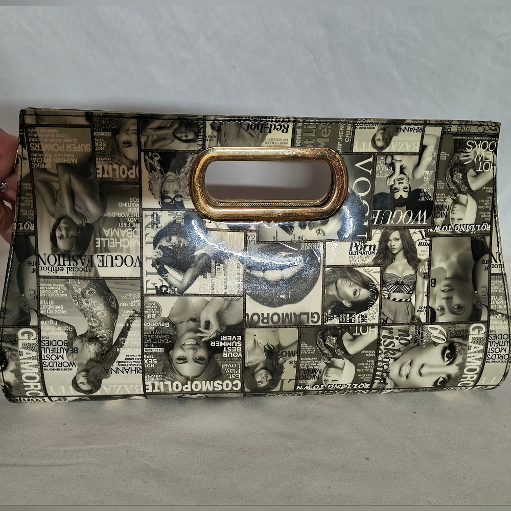 Y2K Olivia Millar Cosmo/Vogue Magazine Clutch